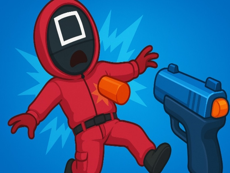 Игра Игра на Калмара: Стрелец онлайн