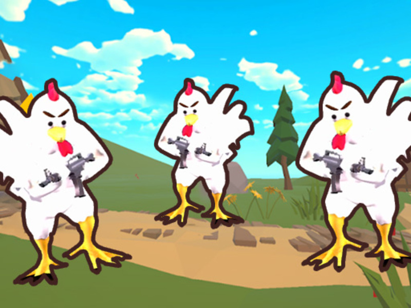 Игра Пилешки стрелец онлайн