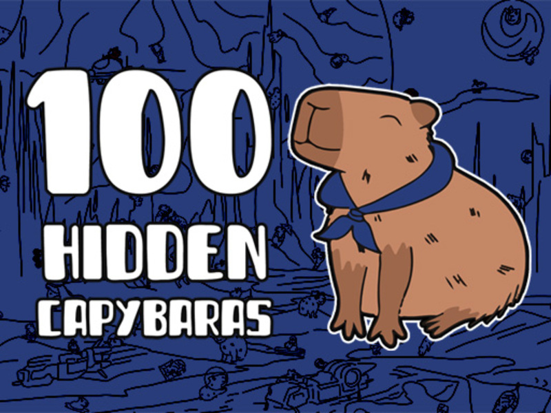 Игра 100 скрита капибар онлайн