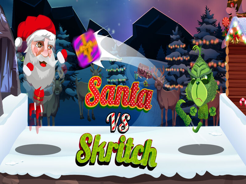 Игра Дядо Коледа срещу Skrite онлайн