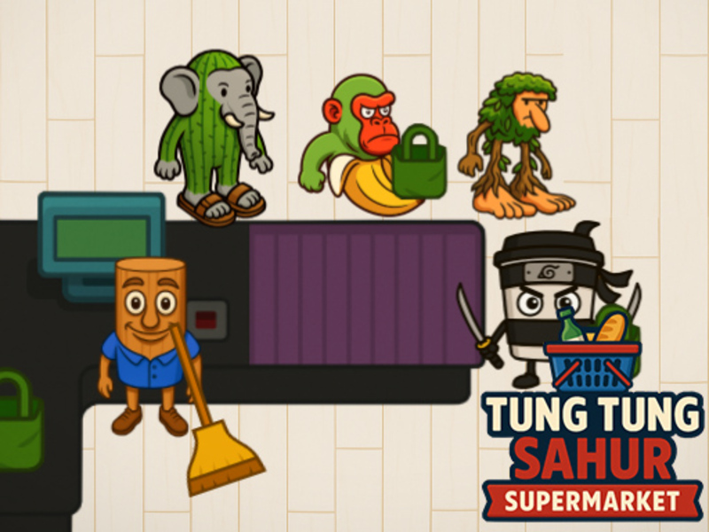 Игра Супермаркет Tung Tung Sahur онлайн
