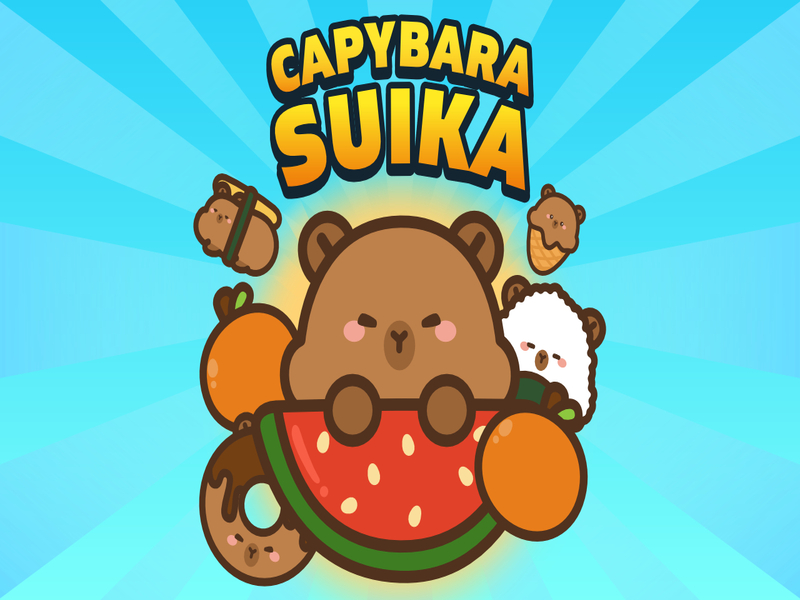 Игра Капибара: диня онлайн