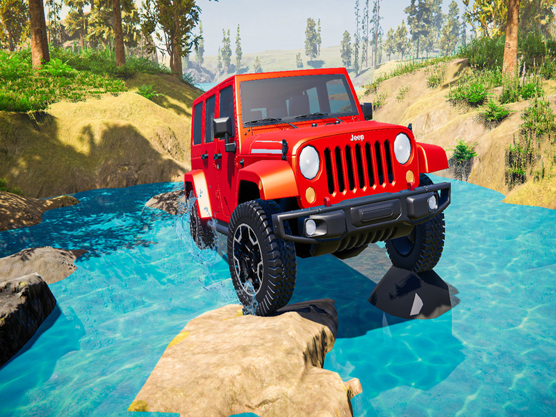 Игра Sunctional Jeep Simulator онлайн