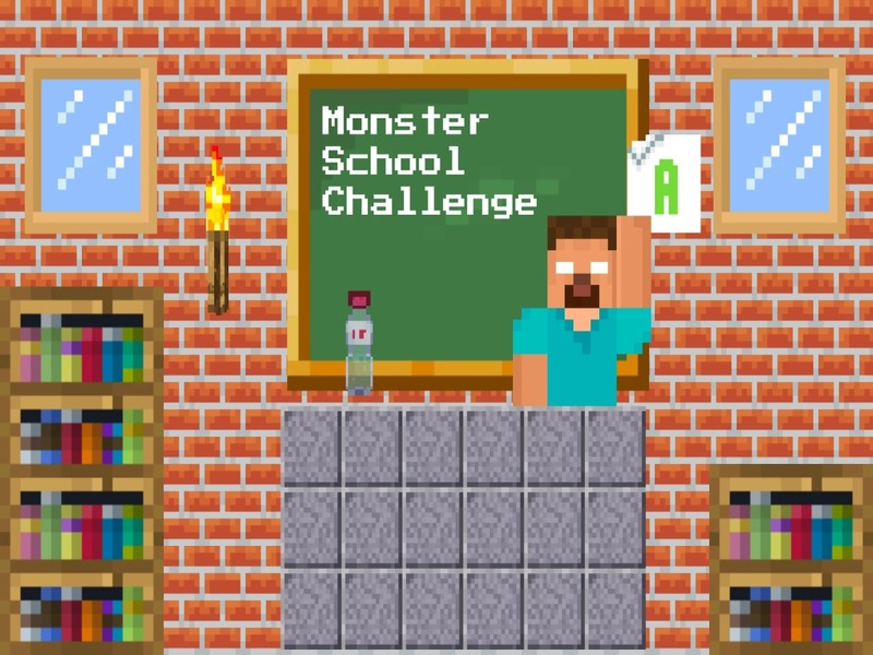 Игра Monster School: Обадете се онлайн