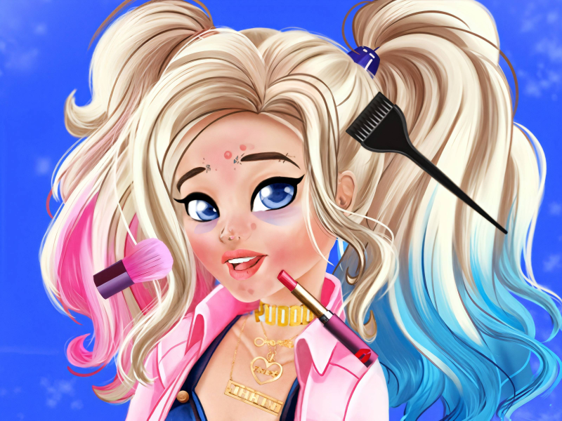 Игра Extreme Makeup: Harley Release онлайн