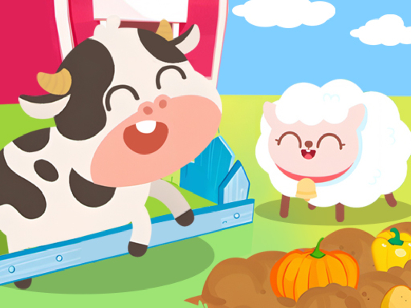 Игра Щастливи деца: Farm Dudu онлайн