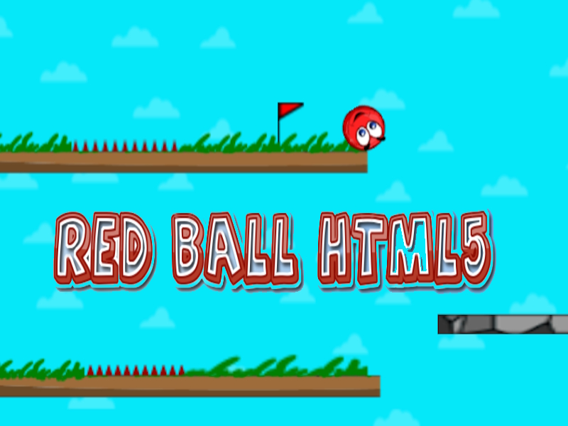 Игра Червена топка HTML5 онлайн