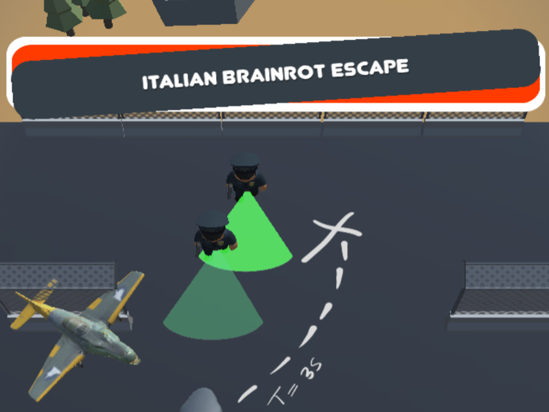 Игра Италиански Braynrot: Бягство онлайн