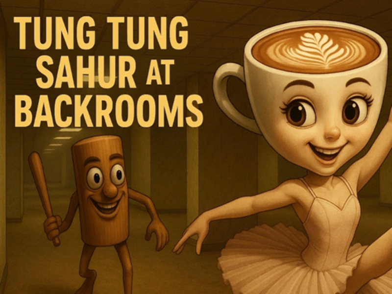 Игра Tung Tung Sahur в задните помещения онлайн