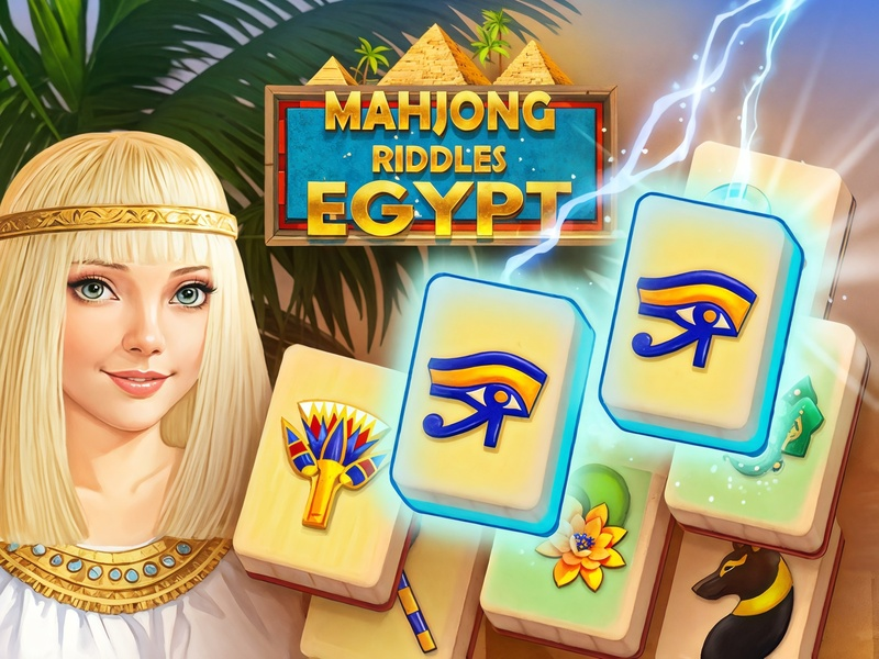 Игра Madzhong Riddles: Египет онлайн