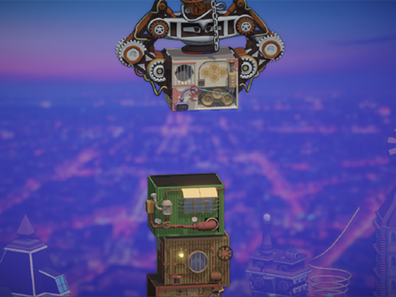 Игра Строител на кулите в стила на Steampunk онлайн
