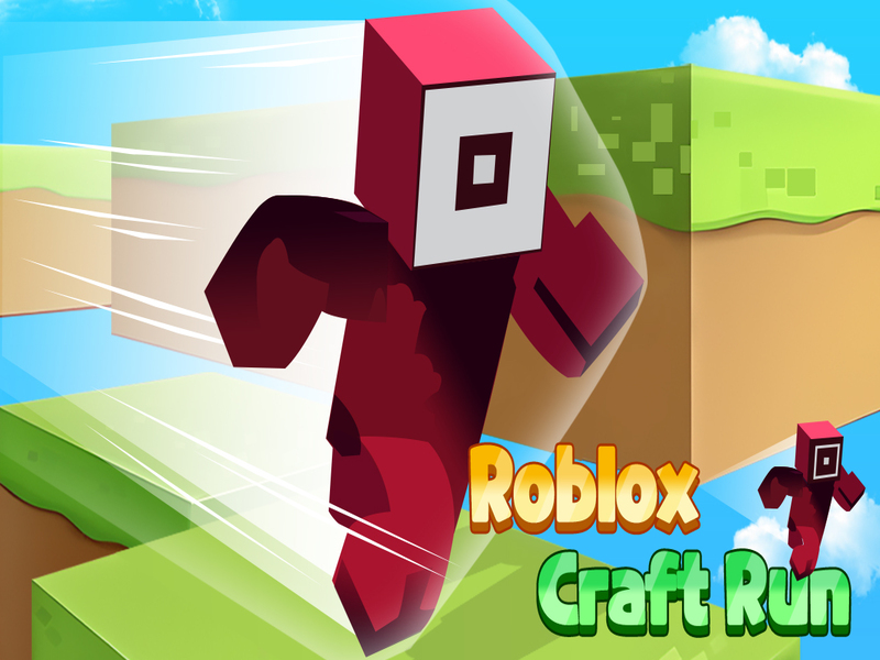 Игра Блок Паркур. Roblox Craft Run онлайн